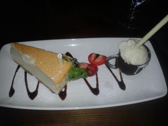 Oak Alley review cheesecake
